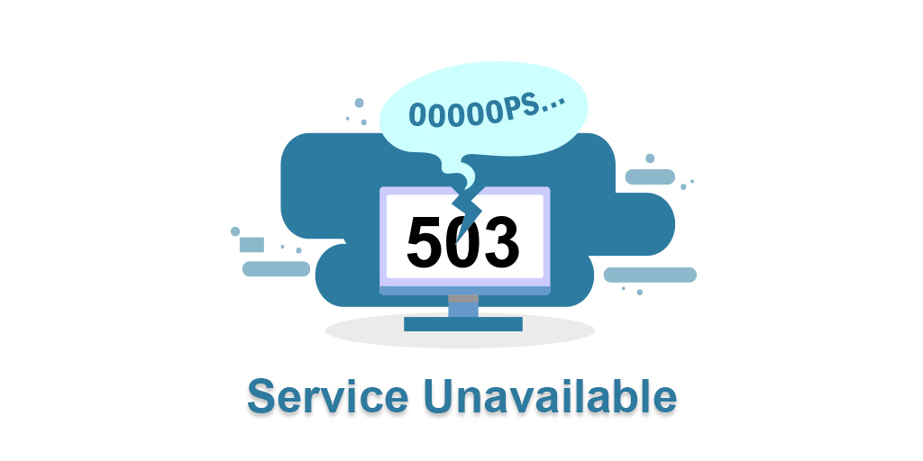 How to fix error HTTP 503 Service unavailable?