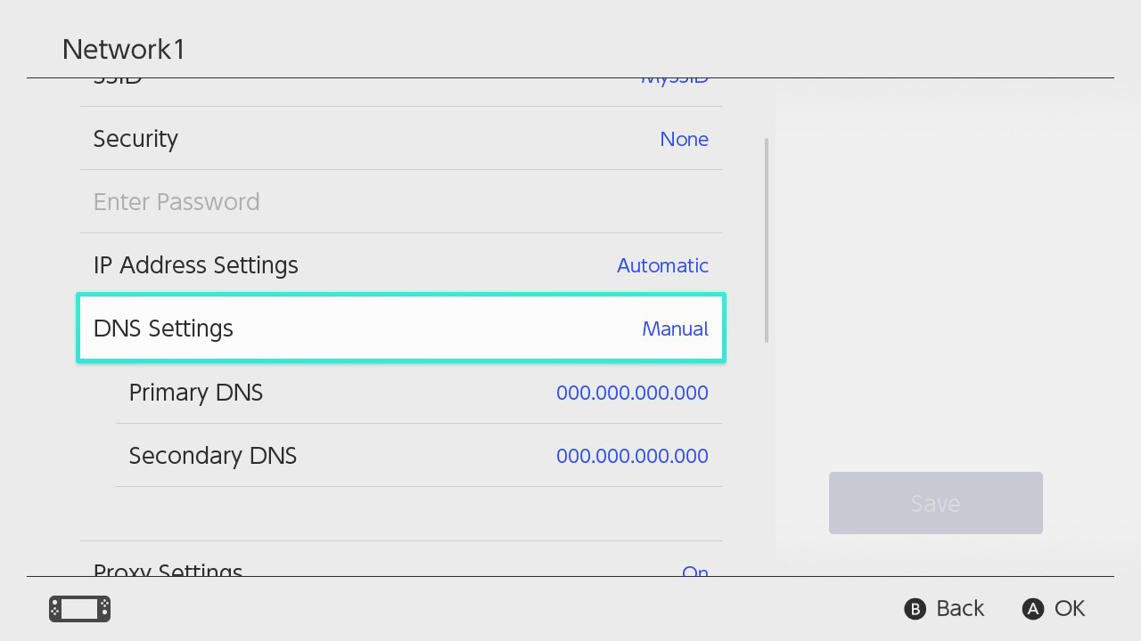 Change your DNS server