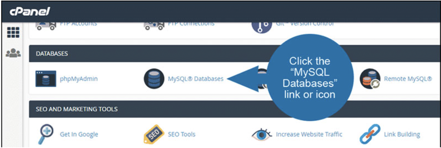 Remove the WordPress database