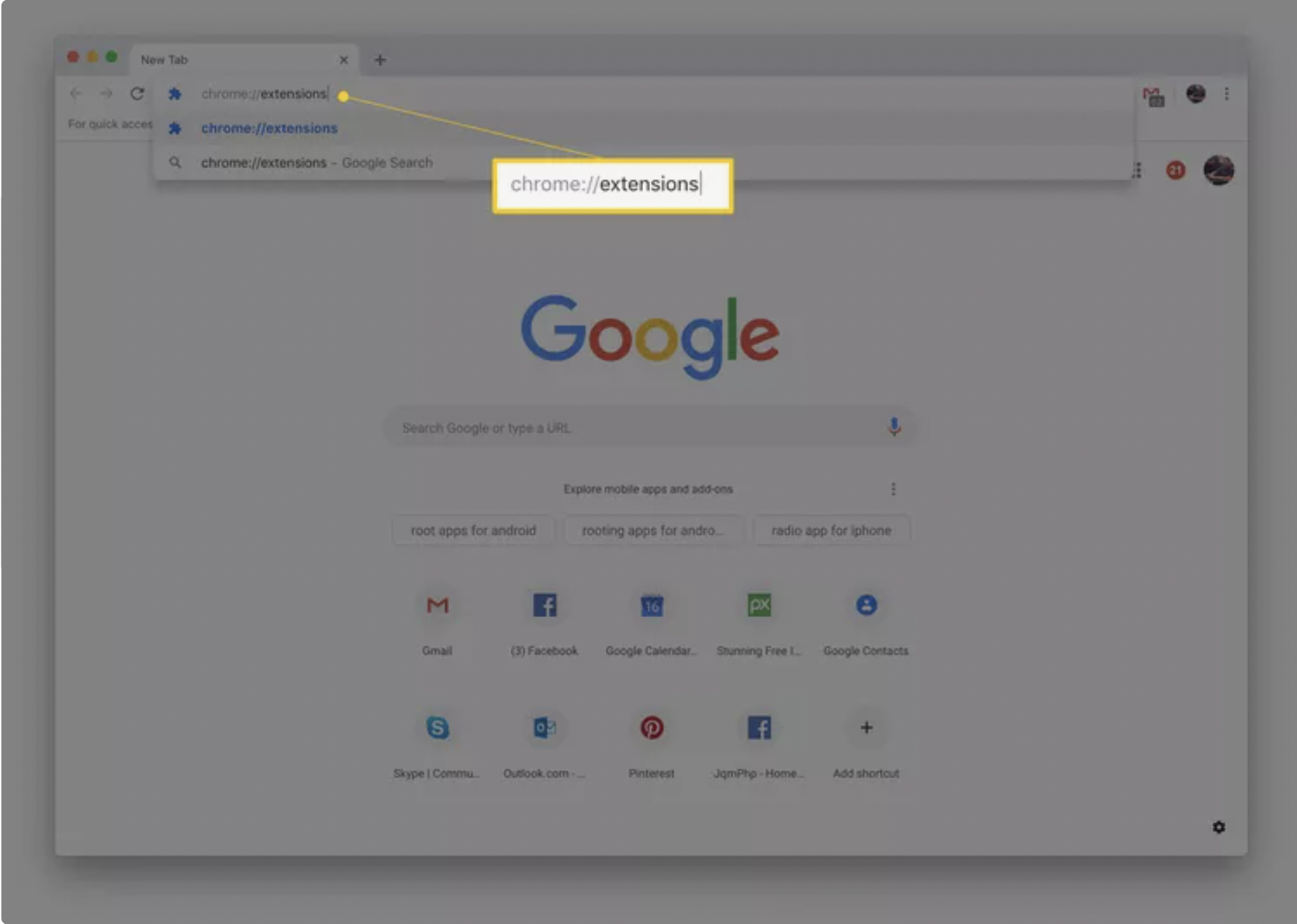 Disabling browser extensions