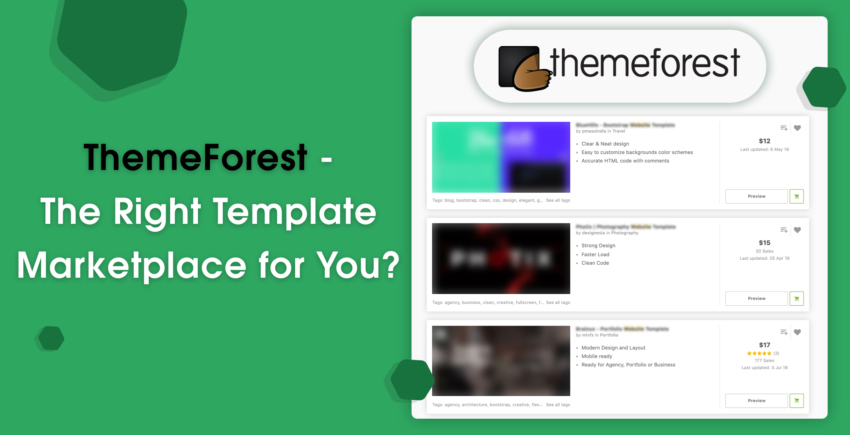 Theme Forest - pros and cons