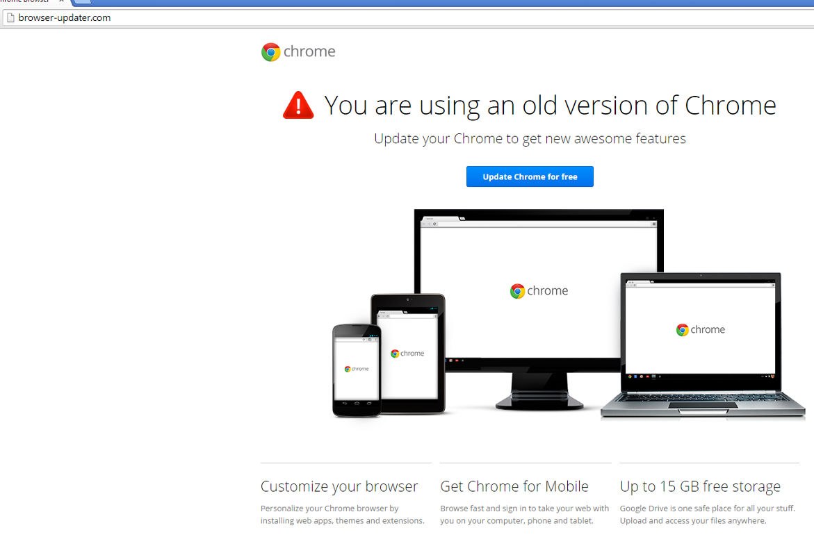 Your browser may be out of date