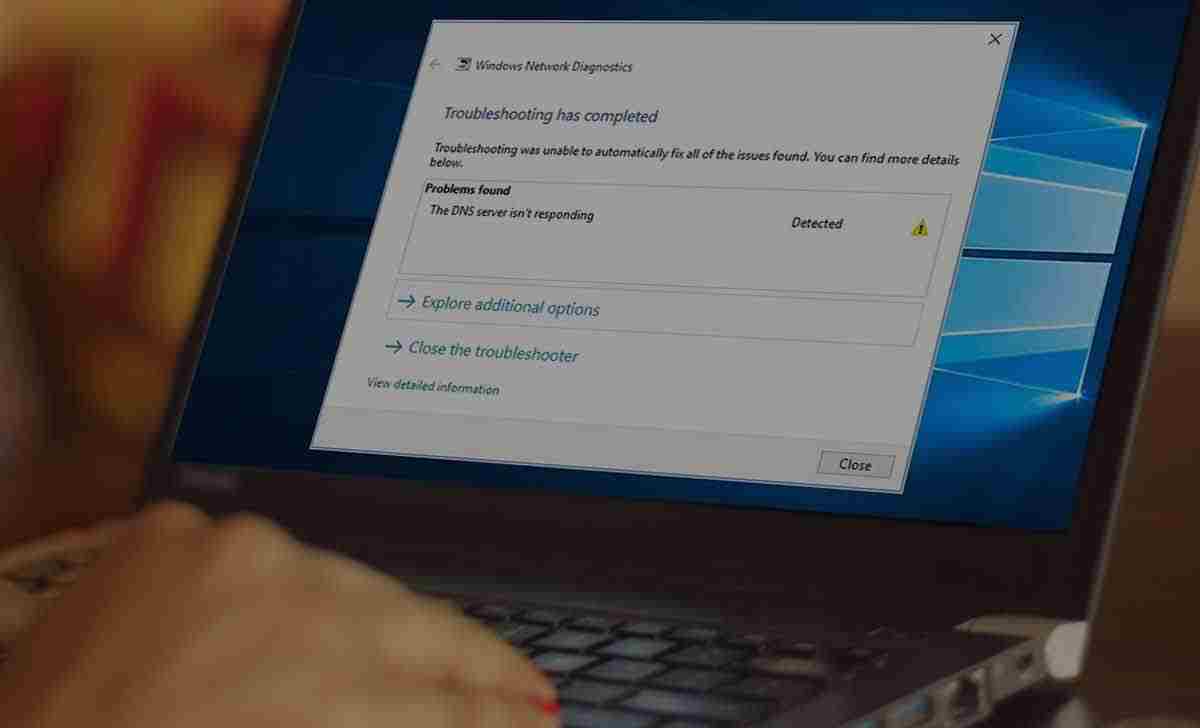 DNS server not responding