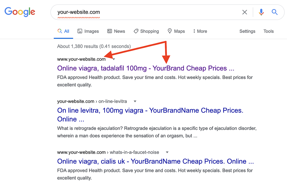 WordPress Pharma Hack