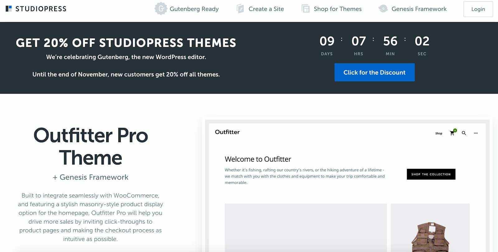StudioPress Outfitter Pro Theme