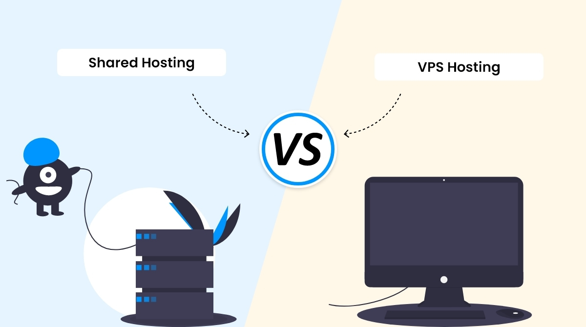 VPS Hosting Vs Shared Hosting - What's the Difference?