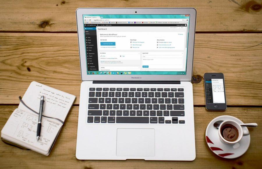 build a site with wordpress